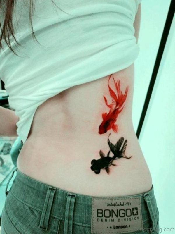 Koi Fish Tattoo for Girls