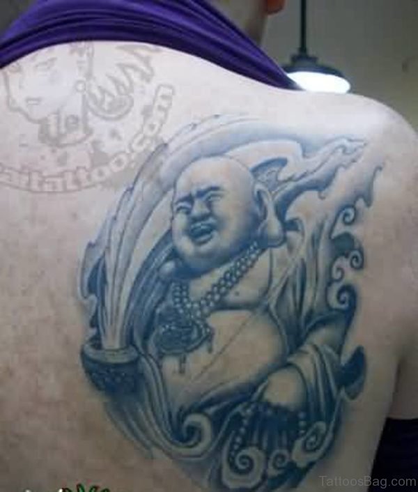 Laughing Buddha Tattoo Design 