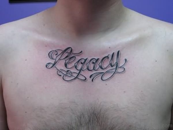 Legacy Word Tattoo