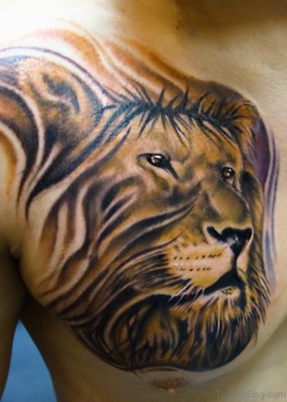 Lion And Griffin Tattoo