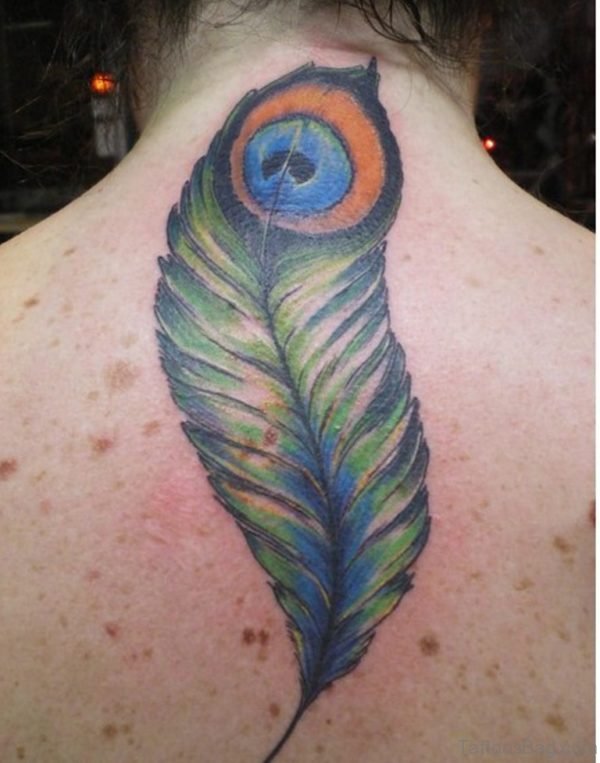 Lovable Feather Tattoo