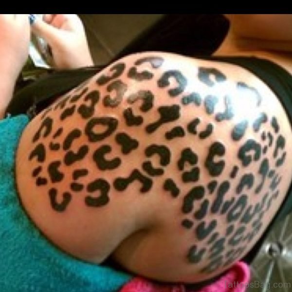 Lovely Leopard Print Tattoo