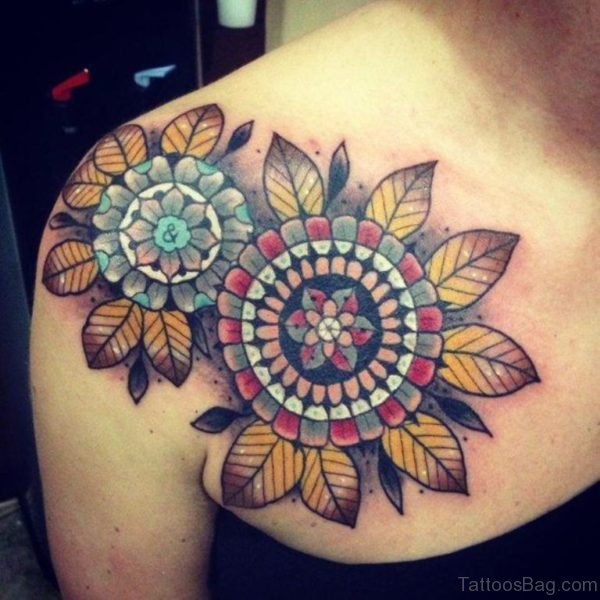 Lovely Mandala Tattoo 