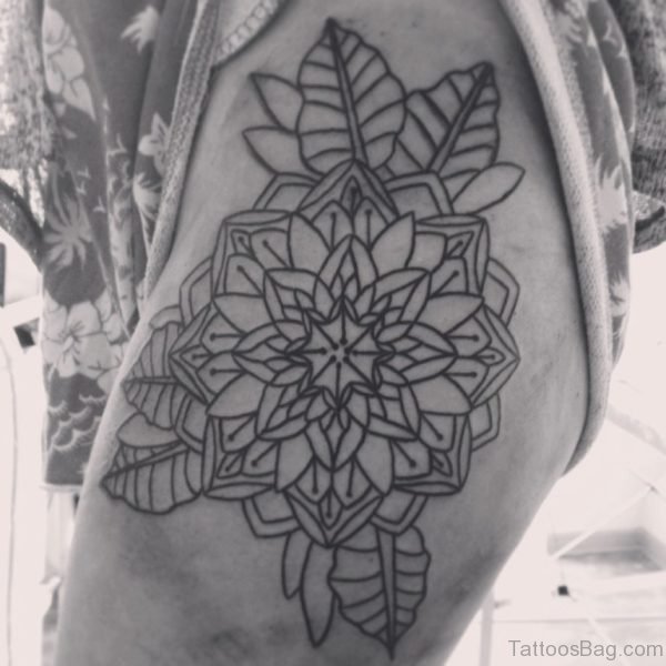 Lovely Mandala Tattoo