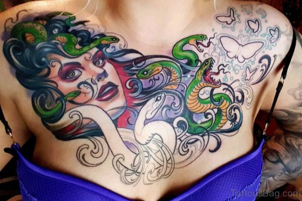 Lovely Medusa Tattoo