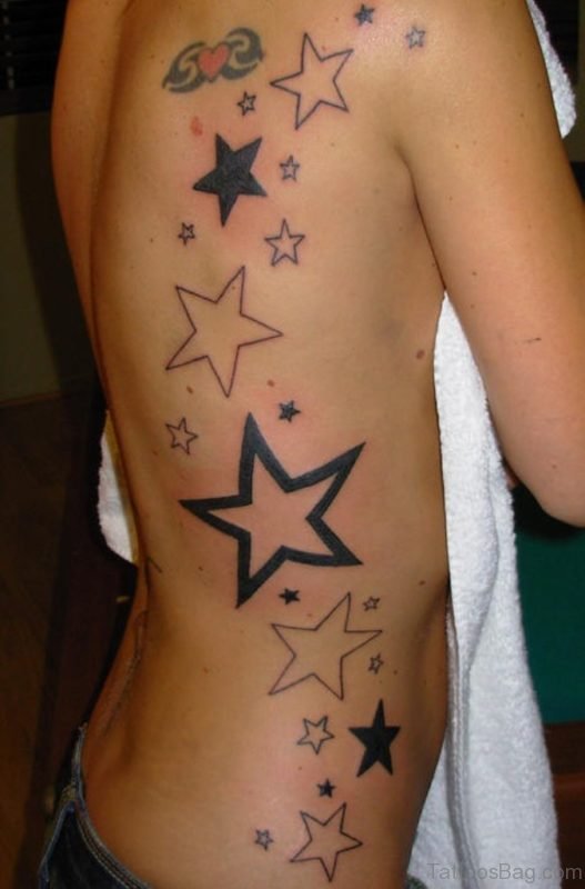 Lovely Star Tattoo