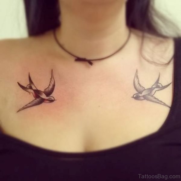 Magnificent Swallow Tattoo