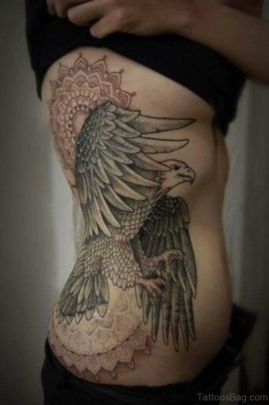Mandala And Eagle Tattoo