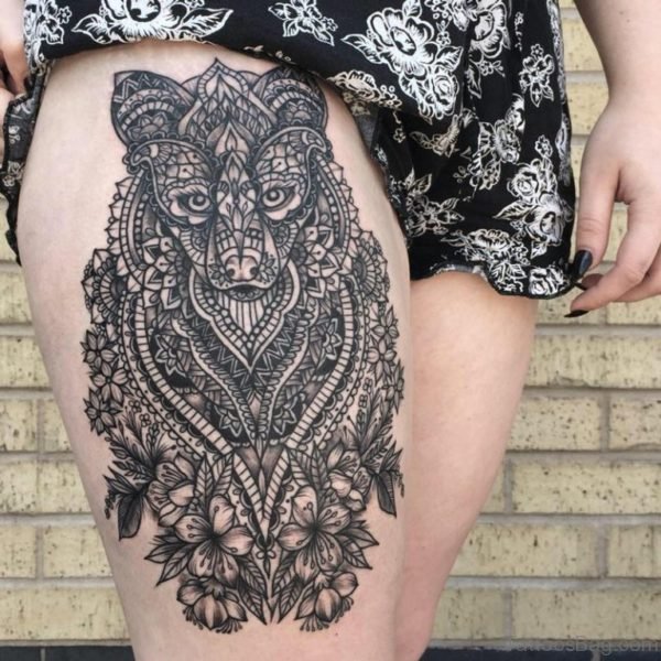 Mandala Animal Tattoo