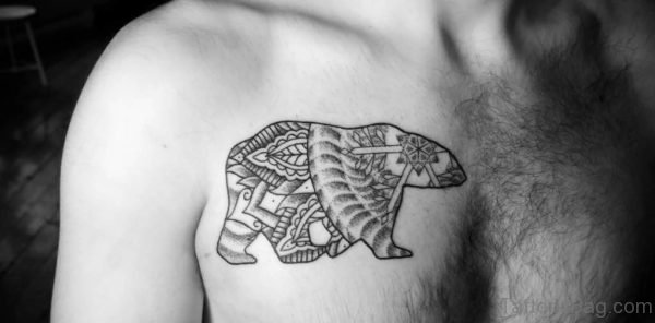 Mandala Bear Tattoo