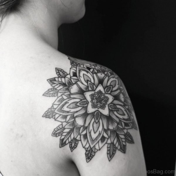 Mandala Tattoo For Shoulder
