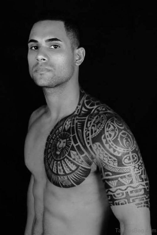 Maori Style Lion Tattoo
