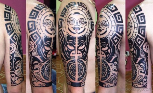 Maori Sun Tattoo 
