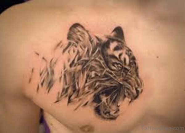 Marvelous Tiger Head Tattoo