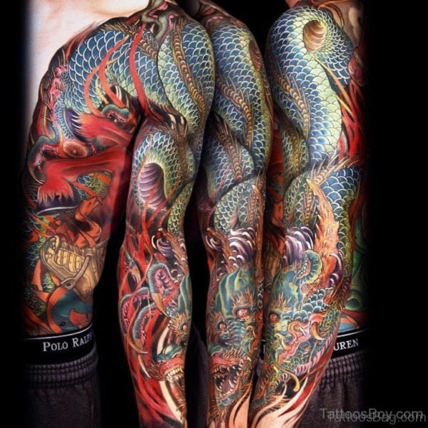 Mind Blowing Dragon Tattoo 
