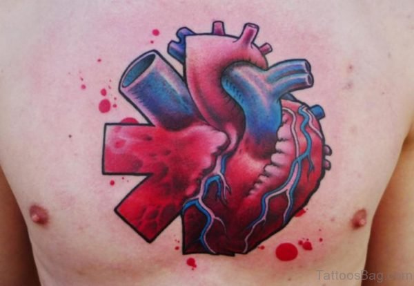 Mind Blowing Heart Tattoo