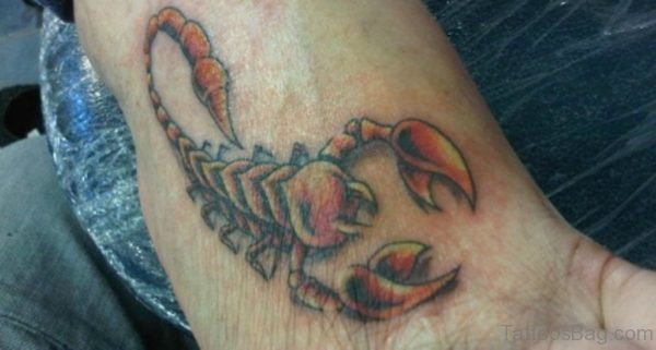 Mind Blowing Scorpion Tattoo
