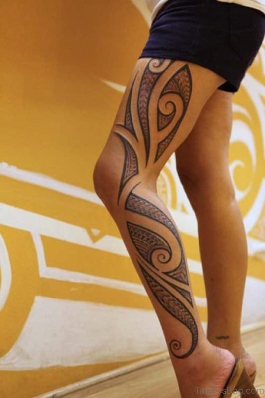 Mind Blowing Tribal Tattoo