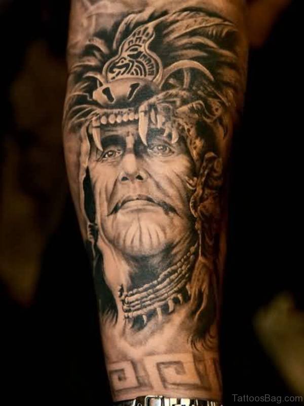 Native American King Tattoo