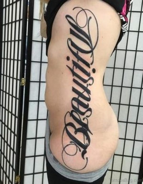 Nice Ambigram Tattoo Design