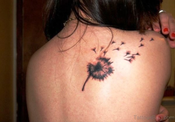 Nice Dandelion Tattoo Design