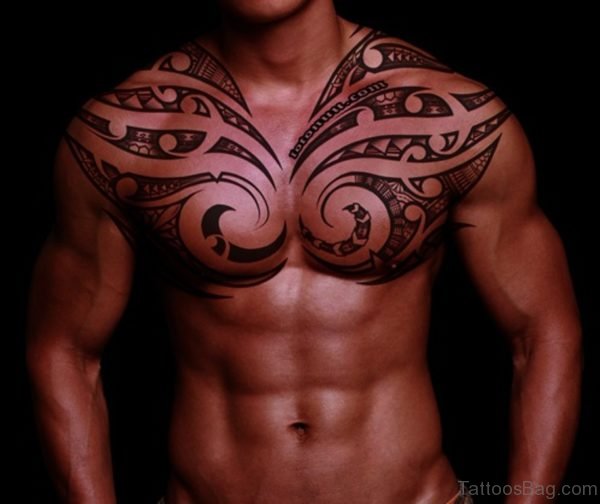 Nice Hawaiian Tattoo On Neck