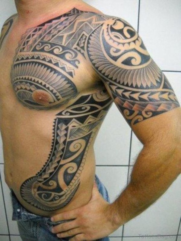 Nice Looking Aztec Tattoo