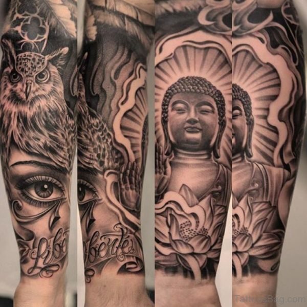 Nice Looking Buddha Tattoo
