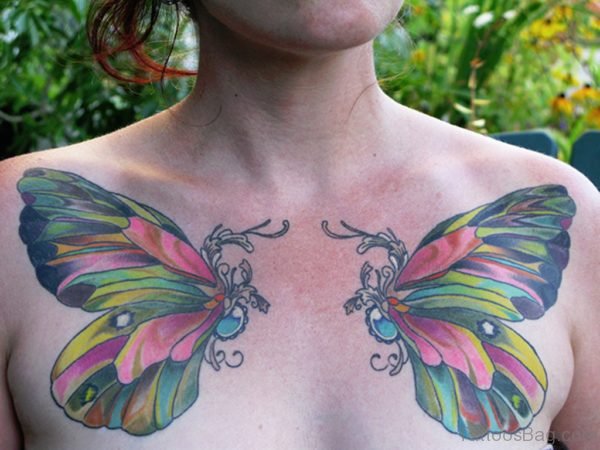 Nice Looking Butterfly Tattoo