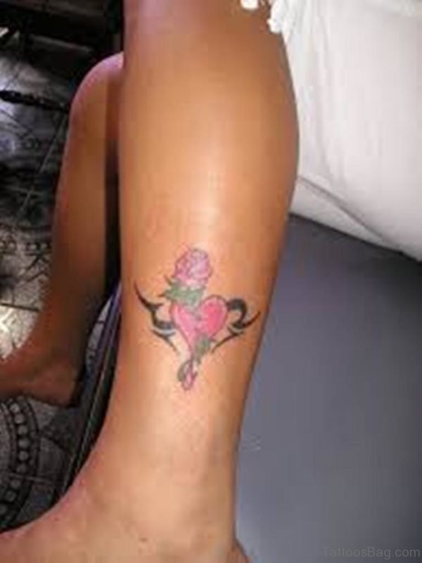 Nice Looking Heart Tattoo 