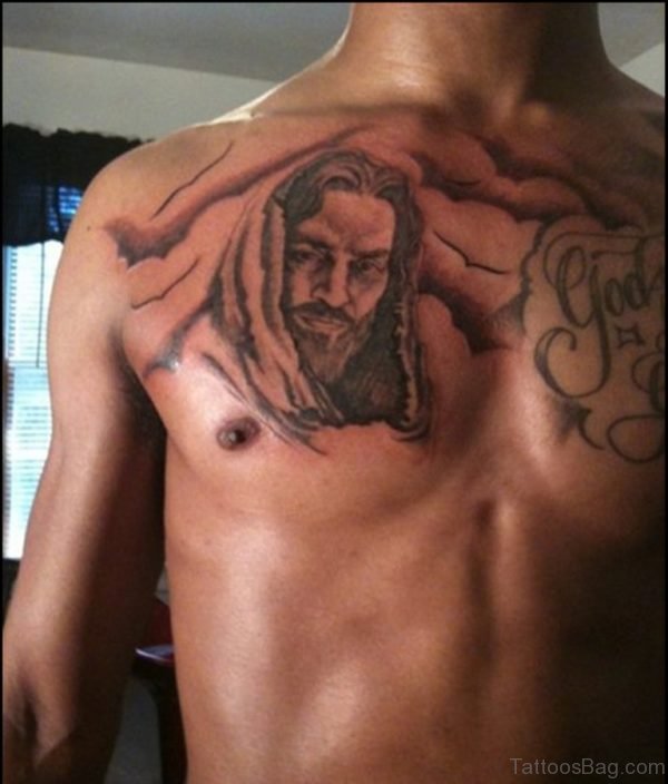 Nice Looking Jesus Tattoo