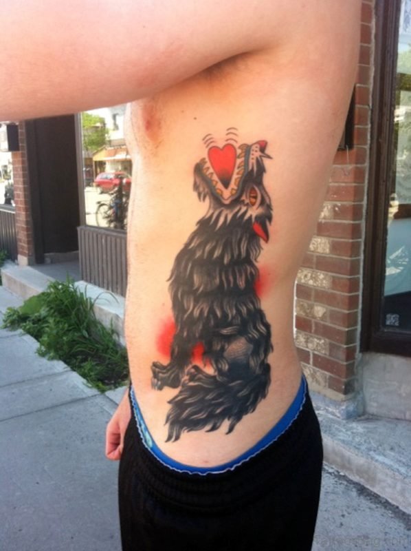 Nice Wolf Tattoo 