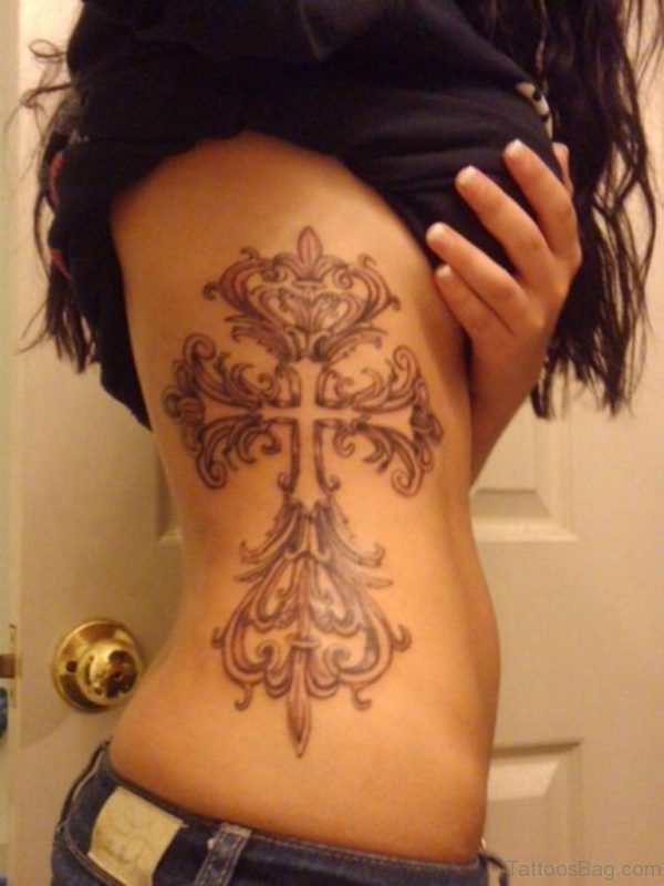 Outstanding Cross Tattoo
