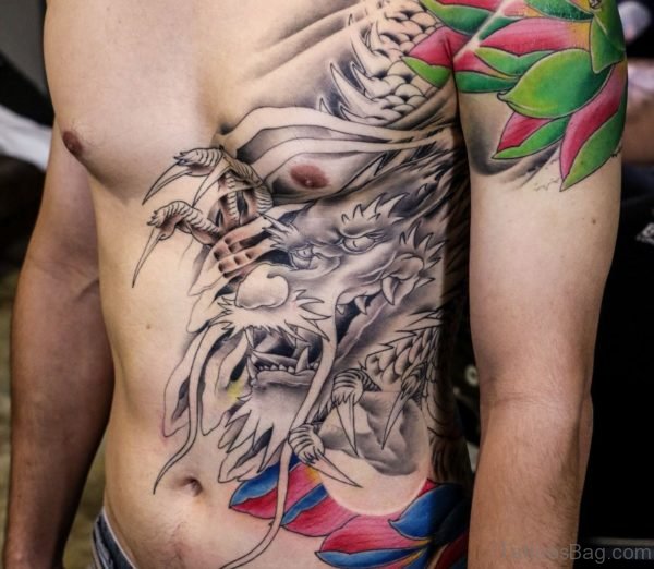 Outstanding Dragon Tattoo