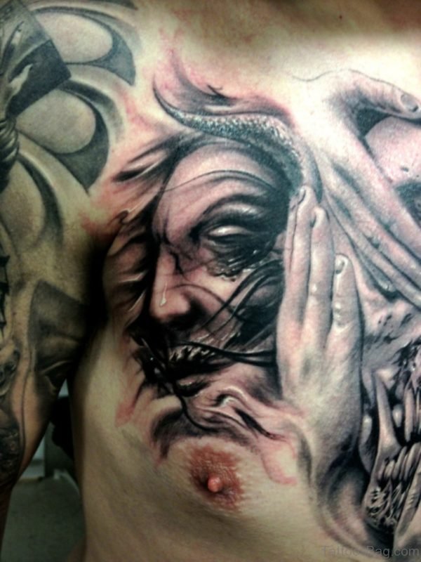 Outstanding Skull Tattoo