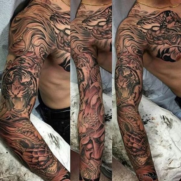 Outstanding Tiger Tattoo