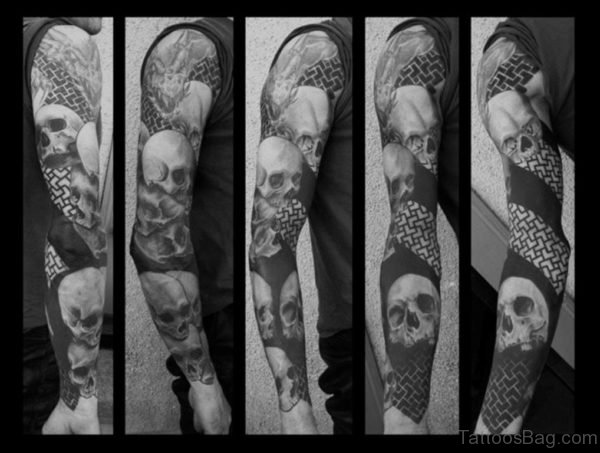 Outstanidng Skull Tattoo