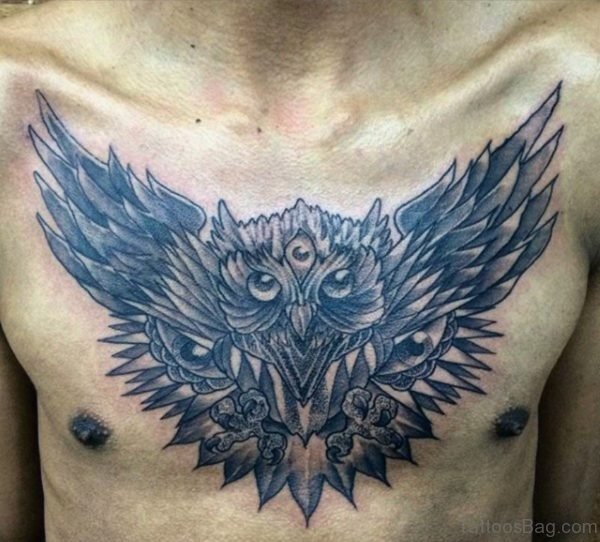 Owl Wings Tattoo
