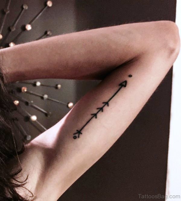 Perfect Arrow Tattoo For Women arw1132