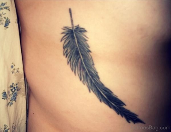 Pigeon Feather Tattoo