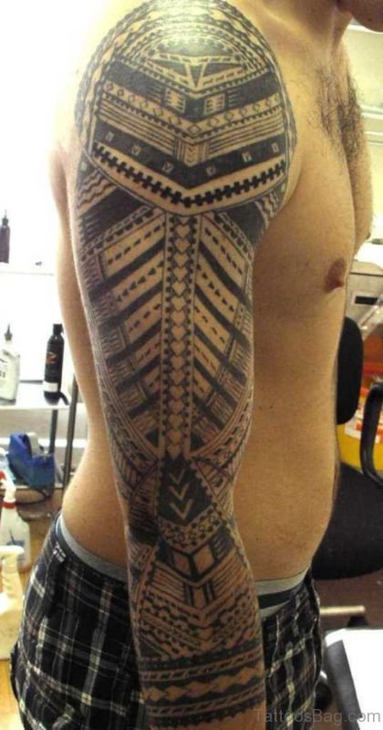 Polynesian Tribal Tattoo 