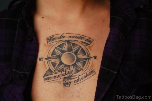Pretty Compass Tattoo