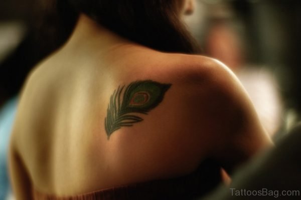 Pretty Feather Tattoo