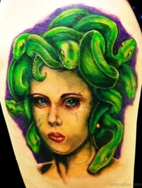 Pretty Medusa Tattoo