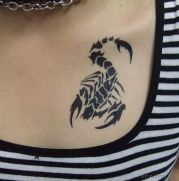 Pretty Scorpion Tattoo