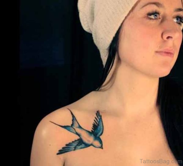 Pretty Swallow Tattoo