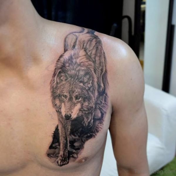 Pretty Wolf Tattoo 