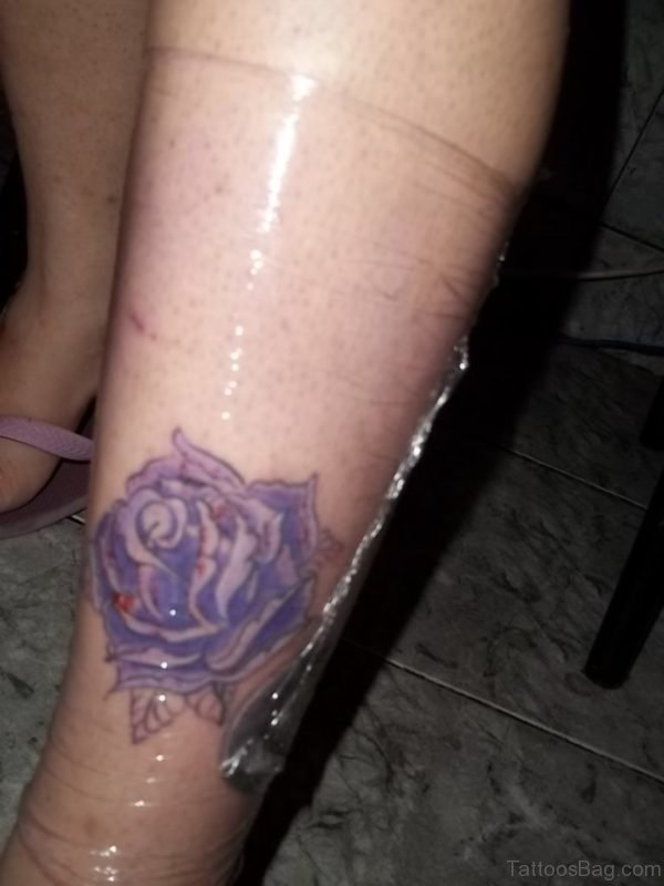 Purple Rose Tattoo