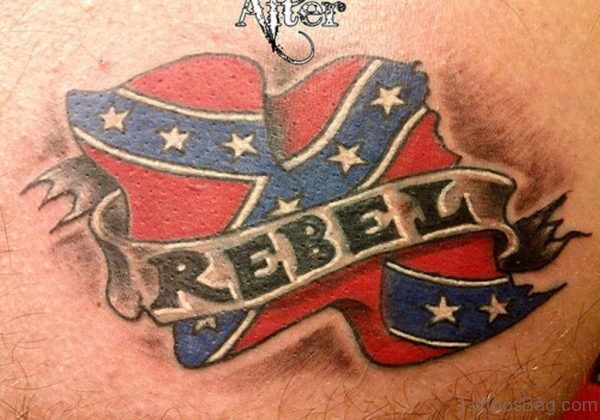 Rebel Flag Tattoo