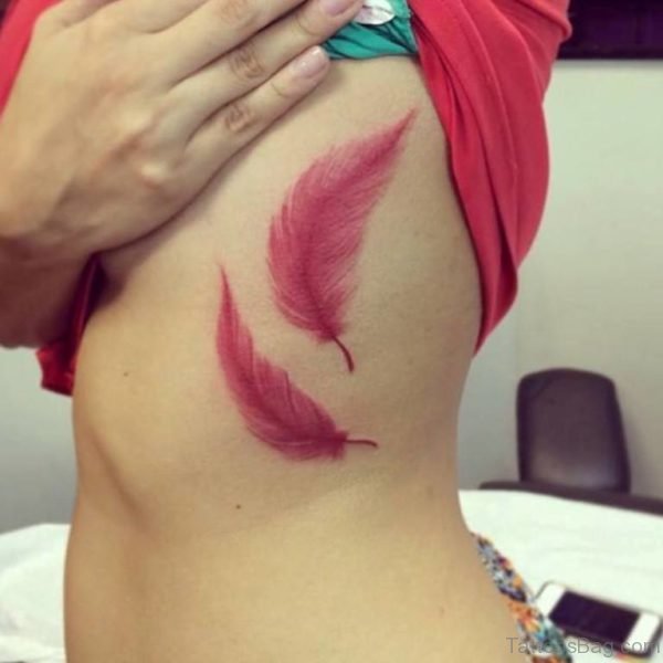 Red Feather Tattoo 